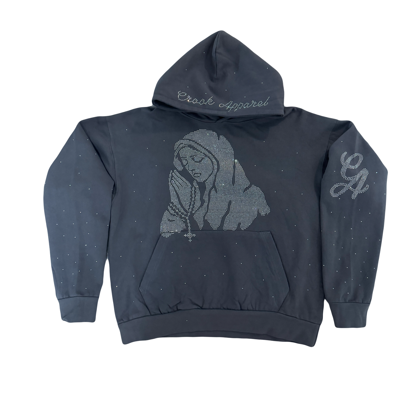 "PRAY FOR US SINNERS" SHADOW - RELAXED FIT HOODIE